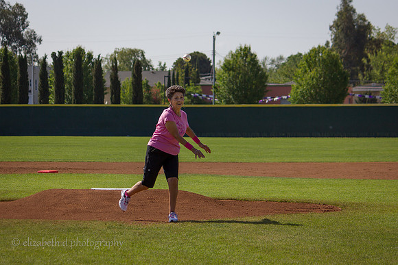 Albie Swingin' For Life Breast Cancer Awareness