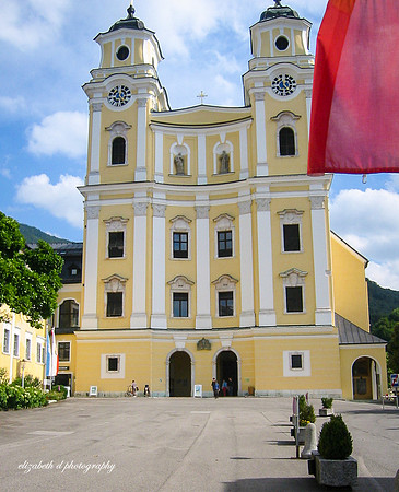 Mondsee Cathedral from Sound of Music / Salzburg